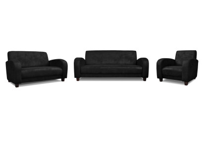 Sofa Moderns 3-2-1 sēdētājs ādas dīvāns Dzīvojamās istabas iekārta Komplekts