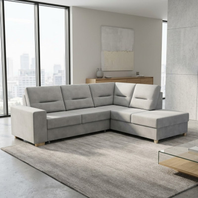 Dizain Ecksofa L-forma gulta funkcija dīvāns āda tekstils dīvāns stūra dīvāns