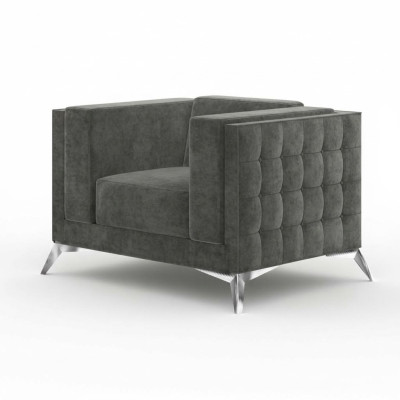 Chesterfield krēsla dīvāns 1-vietīgs dīvāns - jauns dīvāns ar polsteri, auduma dīvāns televīzijai.