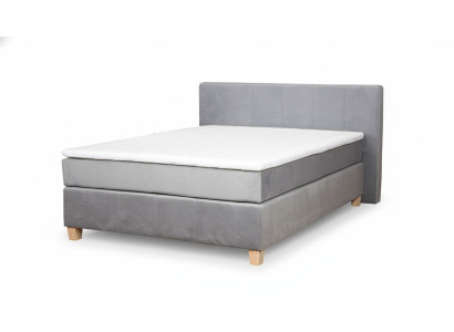 Boxspring gulta Kārba funkcija Viesnīca Divvietīga komplekts Galvāmata Matracis