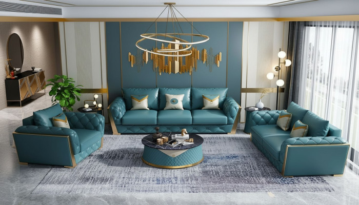 Sofas komplekts 3+2+1 vietīgs dzīvojamās istabas stūrītis dīvāns polsterējuma komplekts dīvāni āda