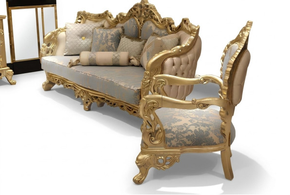 Sofas komplekts 3+3 turētāji Chesterfield 2 divvietīgie dīvāni Klasiskie atpūtas krēsli 2 daļu mēbeles
