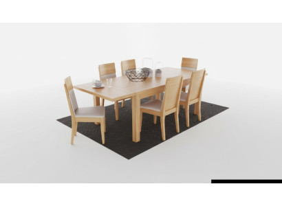 Ēdamgalda koka galds Dzīvojamā Istaba Ēdamistaba Galds Masīvkoks 120x90cm Masīvkoka ēdamgaldi.