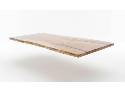 Ēdamgalds Epoksīda sveķis Reāla koksne Masīvi mēbeles Ūdenskrituma epoksīda galds 240x100cm