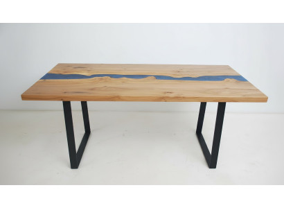 Mērāmā īsta koka epoksīda rezinu galda epoxy straume cena 1qm tāfele rezins
