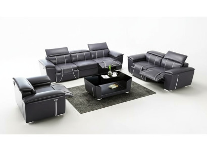Sofas komplekts 3+2+1 dizaina dīvāns mūsdienīgs galds jauns