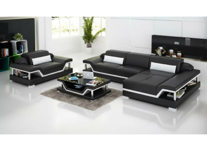 Stūra mīkstais stūra dīvāns dīvāns stūra dīvāns polster sofa L-formas ādas dīvāns dīvāns