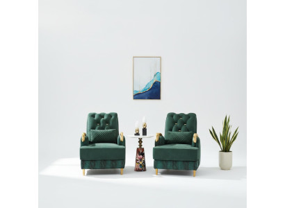 Krēsla dizains Knock Relax Club Lounge vienvietīgais polsteris (pārklājums) audums āda