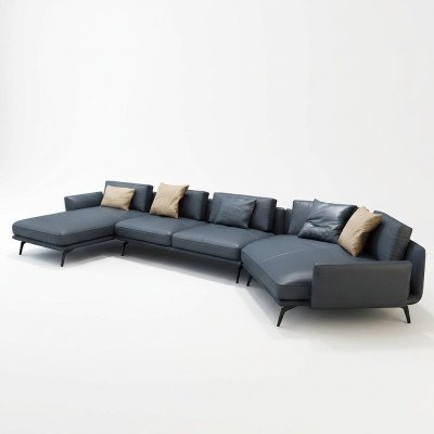 Itāļu mēbeles dzīvojamajai istabai stūra dīvāns gultas sofa luksusa dīvāns stūra komplekts