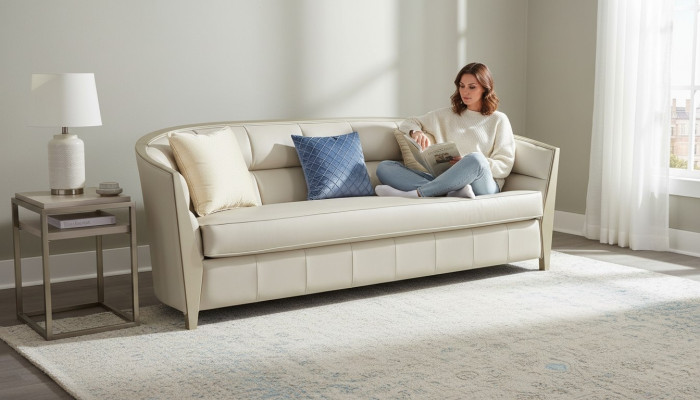 Sofas komplekts 4+1+1 sēdvietas dzīvojamā istaba mākslīgais āda polsterētais mēbeles dīvāns.