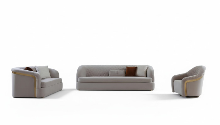 Sofas sēdvietu komplekts ar dizainu, modernas, luksusa un jaunas mīkstās mēbeles grupu 321.