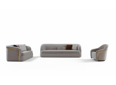 Sofas sēdvietu komplekts ar dizainu, modernas, luksusa un jaunas mīkstās mēbeles grupu 321.