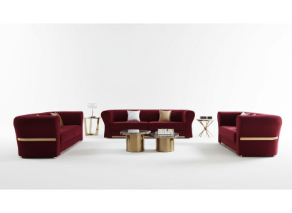 Sofa komplekts 4+3+2 sēdvietu dīvāns dzīvojamai telpai dizains Moderns Jauns sofa