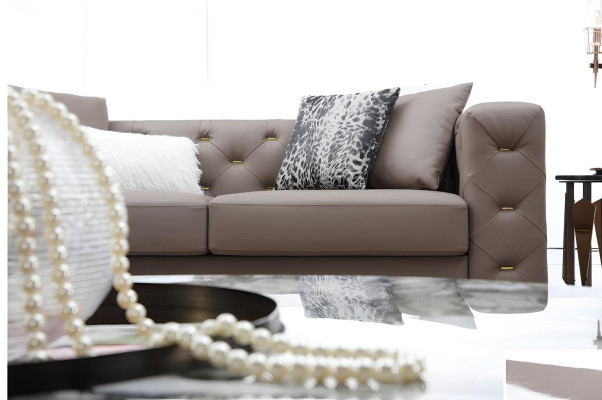 Sofas komplekts 3-vietīgs Moderns dīvāns Mēbeles Viesistaba Dizainera dīvāns Tekstils Jauns