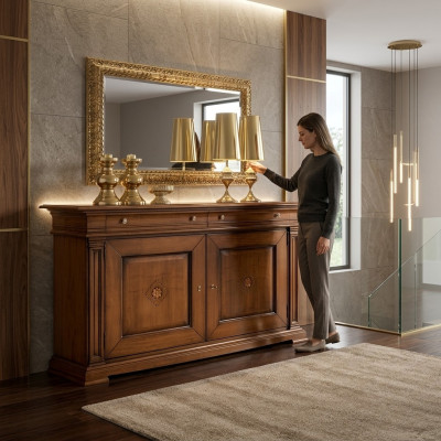 Kommode - dzīvojamā istaba  Kommode ar kārtrām - koka  Sideboard - skapis  Skranki - masīvi  Jauni