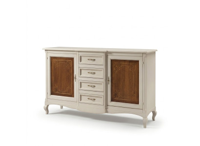 Kumode Sideboard plaukts skapis plaukti masīvkoks mēbeles no Itālijas skapji