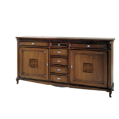 Kommode Sideboard Kommoden Skapis Mēbeles Servants Masīvs koks Skapji Itālija