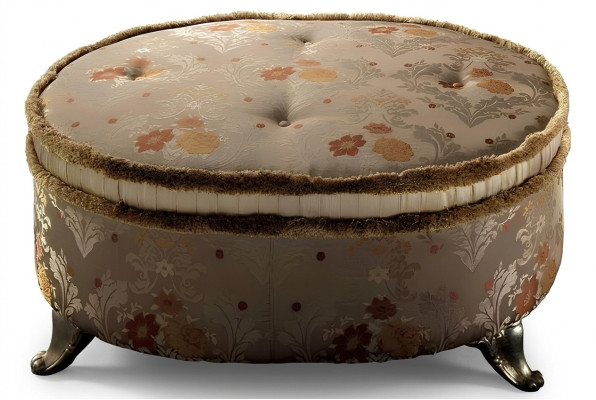 Ovālas galdiņš Chesterfield polster hokeris sarunas hokerim Sofa blakus apaļš