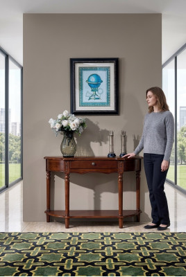 Konsolentisch Dizains Koka Galds Konsole Sideboard Galda Mēbeles