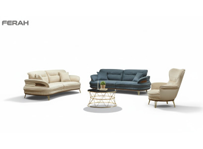 Sofas komplekts 3+3+1 vietu dīvāns krēsls dīvānsis dīvāans luksusa komplekts
