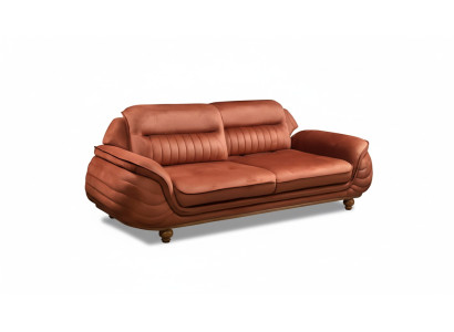 Sofa 3 vietām Mēbeles Audums Trīsvietīgs dīvāns Dzīvojamā istaba Klasiskais stils
