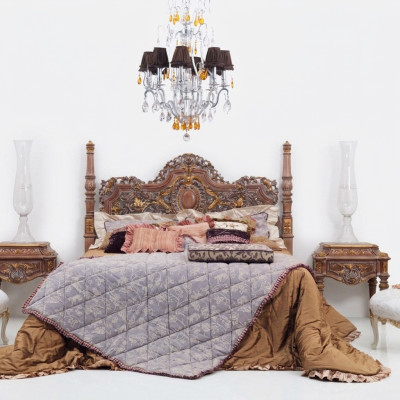 Gulta Chesterfield mēbeles gultas Itāļu iekārtošana divguļamā gulta luksuss Itālija
