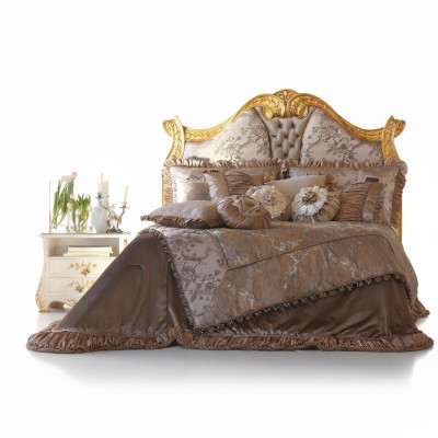 Luksusa „Chesterfield“ stila galvkāre jūsu gultai