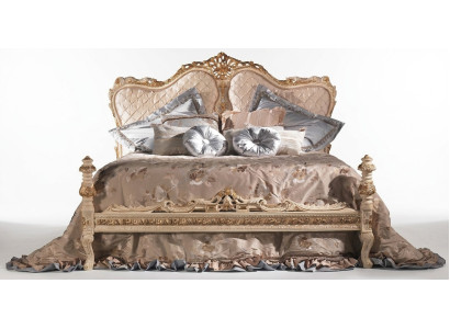 Chesterfield gulta Luksusa divguļamais itāliešu mēbelis Apdare Boiserie gultas.