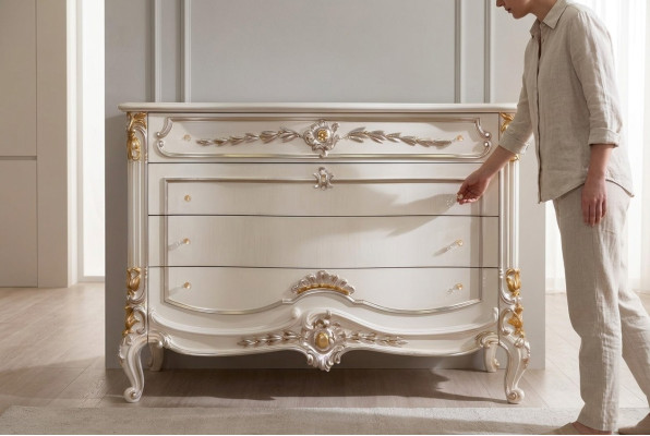 Kumode dzīvojamā istaba Kumodes atvilktņi koka Sideboard skapis Skapji masīvs