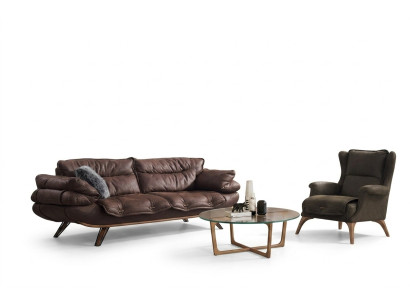 Dizains Dīvāns Polster Couchen Couch Neu 2 gab. Set Neu Sofagarnitur 3+1 Sitzer Set