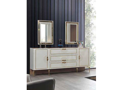 Konsultācijas spoguļu alga Konsole Kommode Sideboards 3tlg