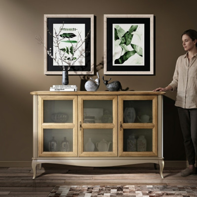 Komoda Sideboard Plaukt Skapis Plauki Masīvkoka mēbeles no Itālijas Skapji