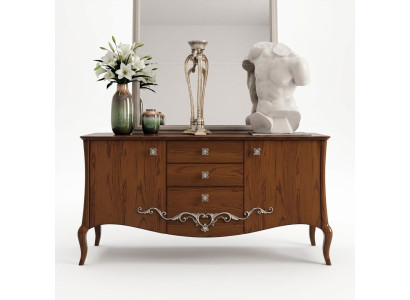 Kommode Kastes koks Komodes dzīvojamā istaba Sideboard Skapis Skapji Masīvs