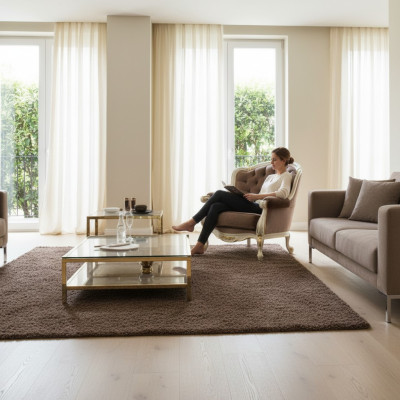 Krēsla 1 vieta Tekstils Lounge Luksusa klubs Pārklājums Jauns Krēsla dizains Dīvāns Wird