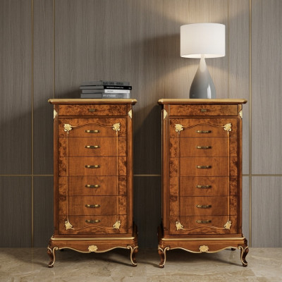 Skapis Mēbeles Komoda Virtenes Sideboard Brūns Komodas Sideboards Masīvkoks