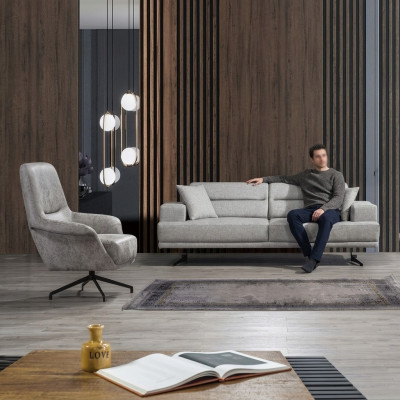 Sofas komplekts 3+1 sēdvietu dīvāns krēsls dīvāni remdena gultā mūsdienīgs dizains