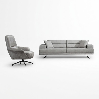 Sofas komplekts 3+1 sēdvietu dīvāns krēsls dīvāni remdena gultā mūsdienīgs dizains