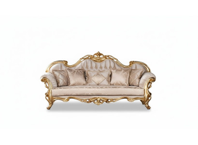 Sēdvieta trīsvietīgā sofa 3-vietīgā sofa Sofas Couchen audums stils baroks rokoko mēbeles