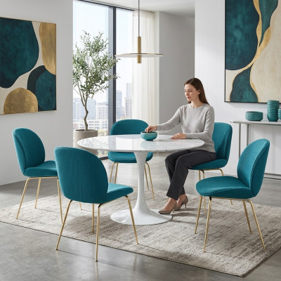 Zaļie krēsli 6x luksusa moderns ēdamistabas krēsls krēsli Sitz moderns koks