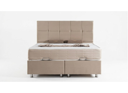 Luxus Boxspring gultas divvietīga gulta guļamistabas mēbeles 120x200cm