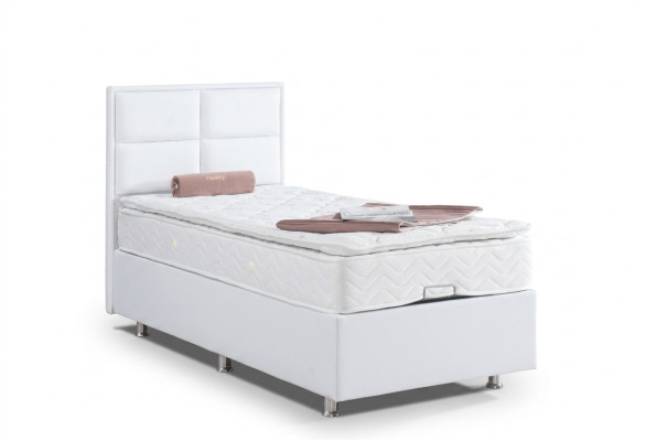 Boxspring gultas vienvietīgas mēbeles gultas 120x200 cm ar matraci divvietīga