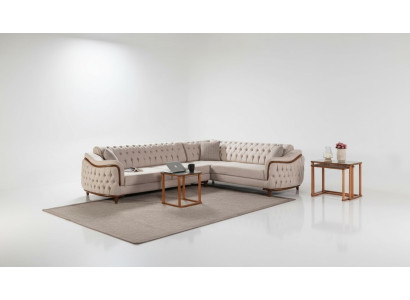 Stūra dīvāns dzīvojamās telpas Chesterfield dīvāns Polster Sofa Divāni Mēbeles