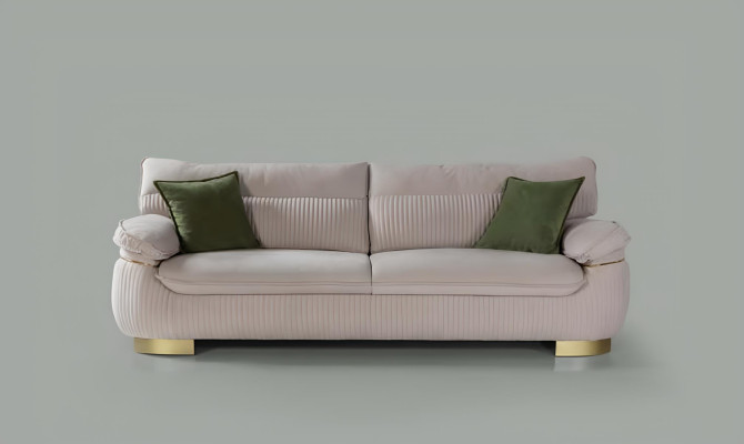 Sofa komplekts 3+3+1 sēdvietas dīvāns pelēks dīvāns apdare audums mēbeles