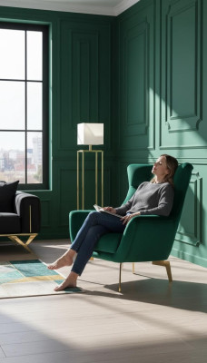 Luksusa solo krēsls Moderns 1 sēdētājs Polster Designer Tekstila audums