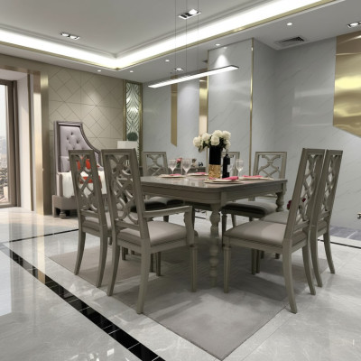 Ēdamgalds Koka galds Luksusa ēdamgalds Dizaina mēbeles Koka ēdamgaldi 160x90cm