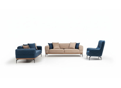 Sofa komplektu kvalitāte 331 sēdvietu krēsls dīvāns dīvāni mēbeles komplekts jauns