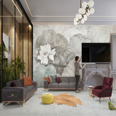 Sofas komplektācija Dīvāns Dīvāns krēsli Dīvāni Komplekta galds Ieguldītājs Materiāls