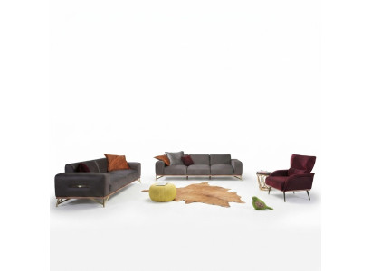 Sofas komplektācija Dīvāns Dīvāns krēsli Dīvāni Komplekta galds Ieguldītājs Materiāls