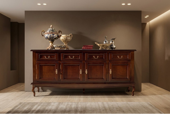 Sideboard Kommode Skapji Komodes Skapis Koks Dzīvojamais istabas xxl sideboards Brūns