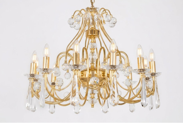 Gaisma luksusa griestu lampa krons īpašs griestu lampa lampas zelts māksla